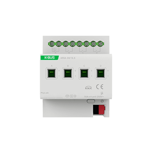 KNX Switch Actuator 4/8/12-Fold, 16/20A (Secure)