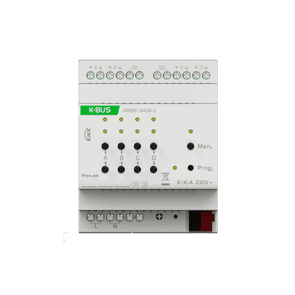  KNX Shutter Actuator 4-Fold