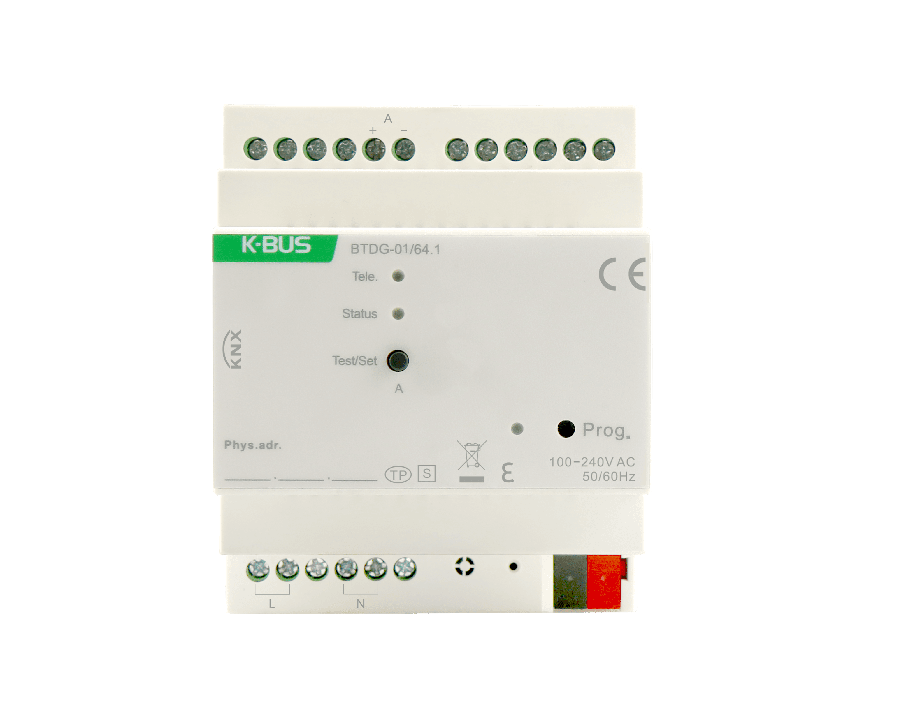 KNX/DALI Gateway 1-Fold, 4SU MDRC